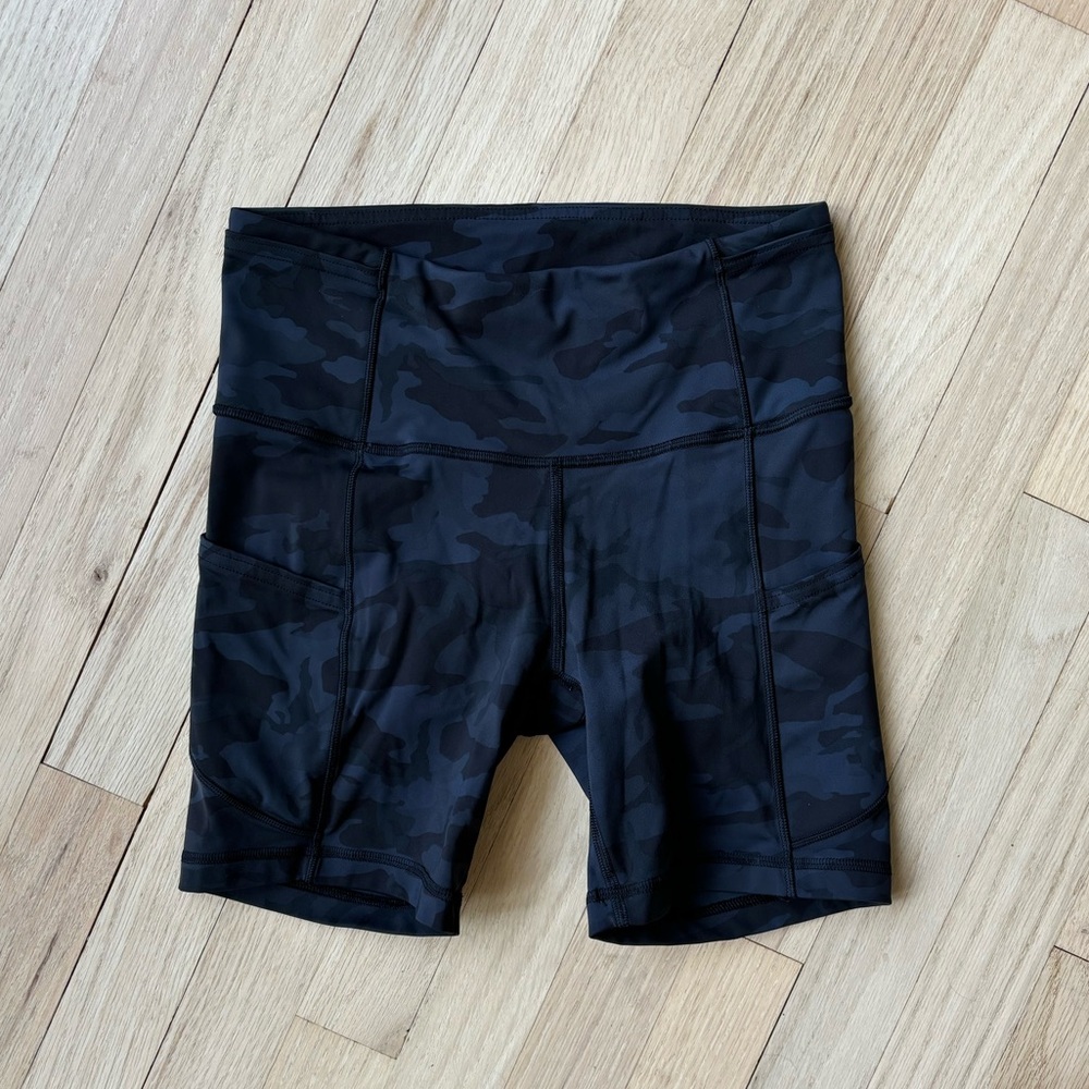 Fast and free high rise shorts